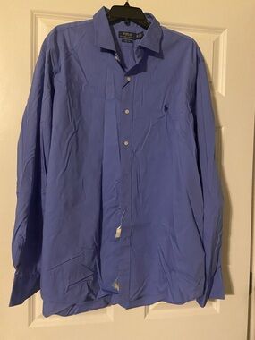 Polo by Ralph Lauren Blue Long Sleeve Button-Down Shirt